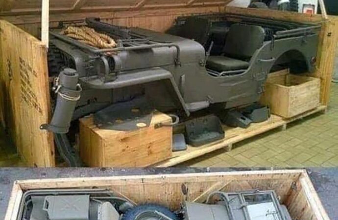 разбранній джип