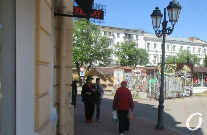 центр Одессы, май 2022