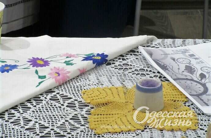 Выставка "Кружева времени", салфетки