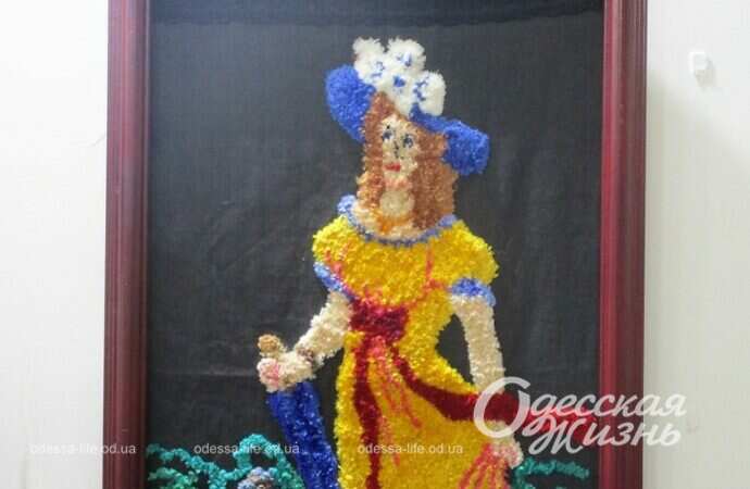 Выставка "Кружева времени", рукодельная картина