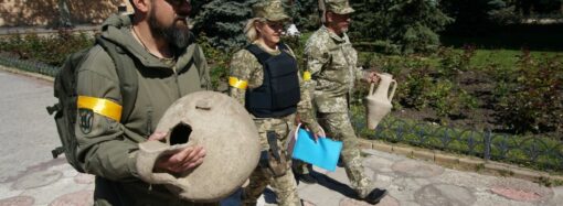 Бійці одеської територіальної оборони знайшли давні амфори