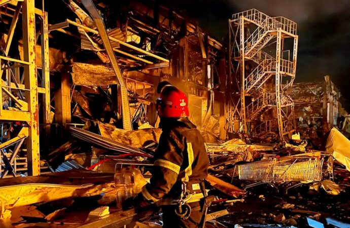 последствия попадания ракеты