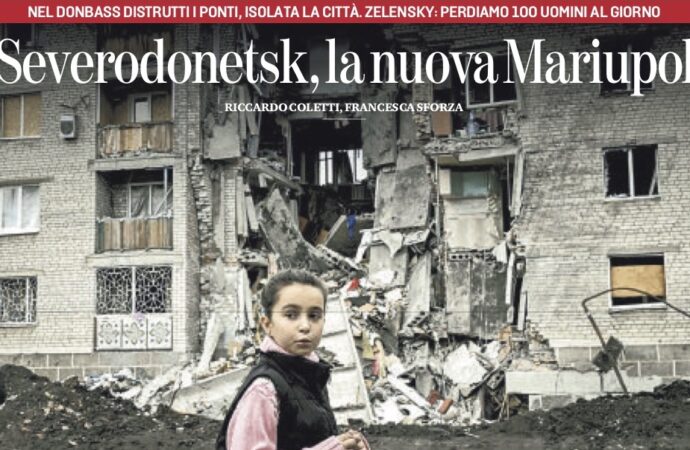Первые полосы мировых СМИ о войне в Украине: 23 мая