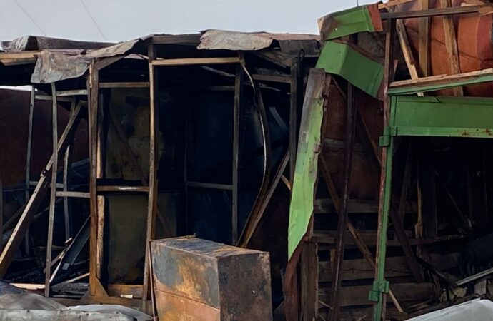 удар по заводу