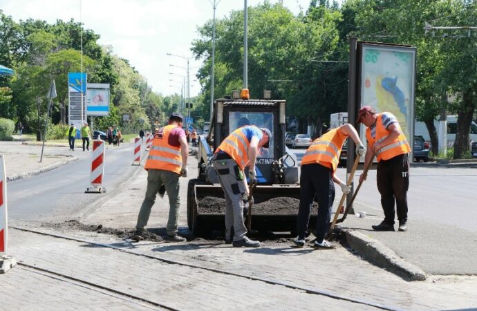 В Одессе начался ремонт дорог