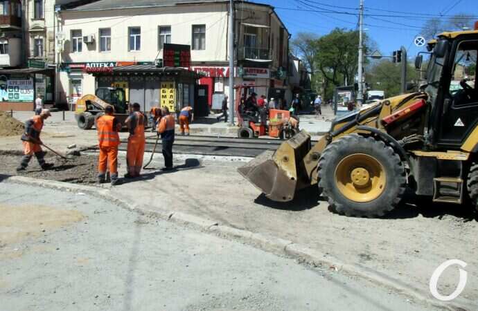 ремонт перекрестка