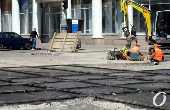 ремонт перекрестка