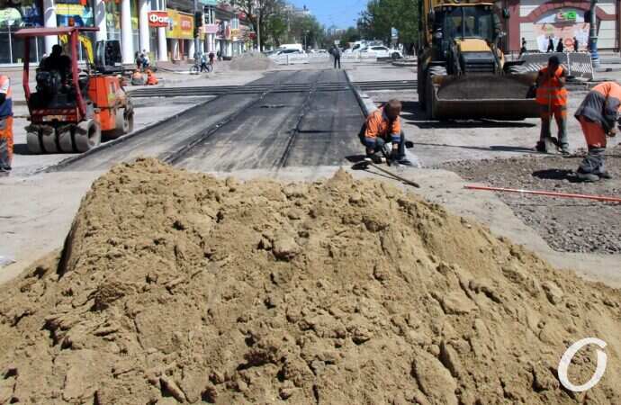 ремонт перекрестка