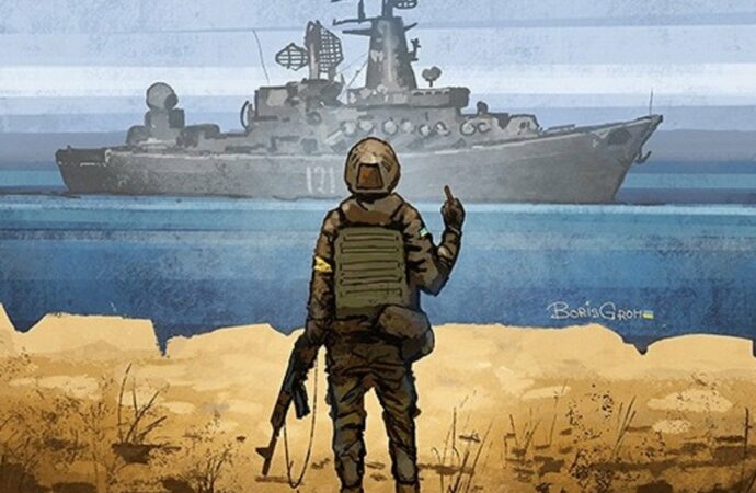 Настоящий автор знаменитого «русский корабль, иди на…» лишь недавно освобожден из плена