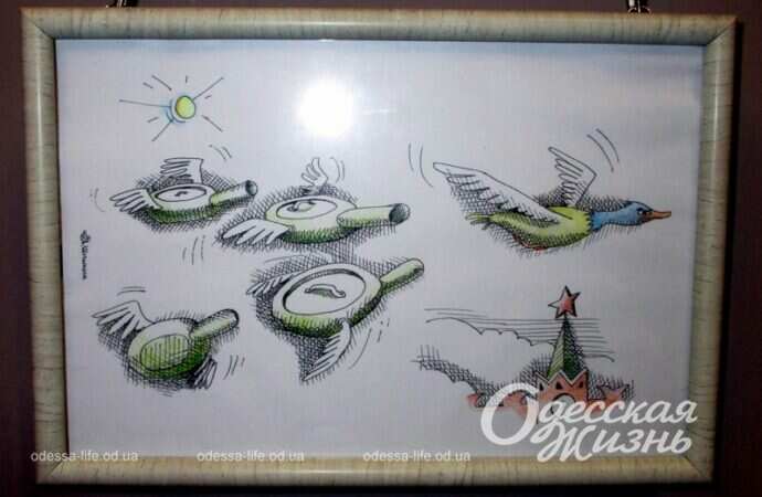 Выставка карикатур