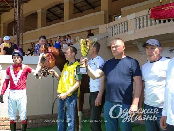 Открытие сезона на одесском ипподроме, награждение