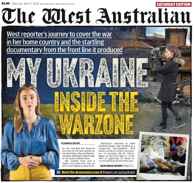 ЗМІ Австралії про війну в Україні