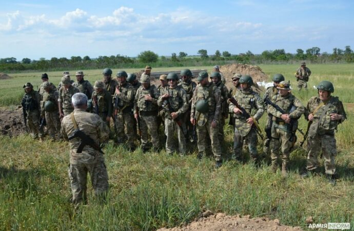 одесская терроборона проводит учения