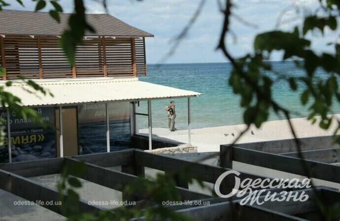 полиция на пляже