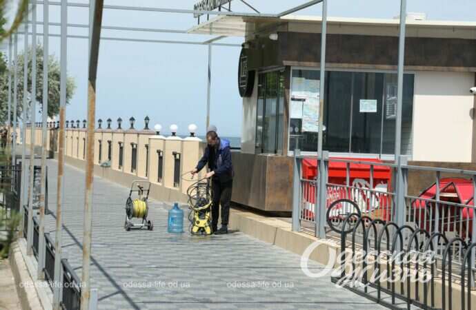 кафе на пляже