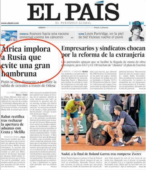СМИ Испании о войне в Украине