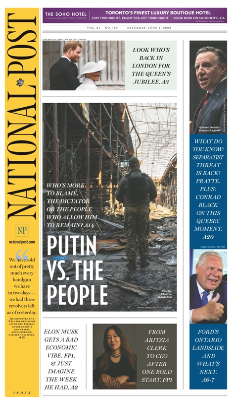 ЗМІ Канади про війну в Україні