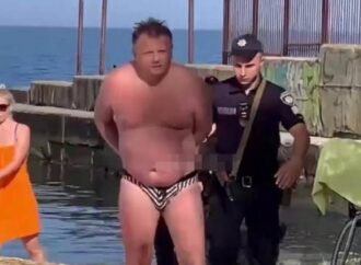 Як поліція та відпочиваючі плавця на Чкаловському пляжі ловили