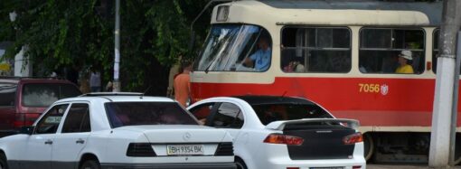В Одессе временно не ходит трамвай №20