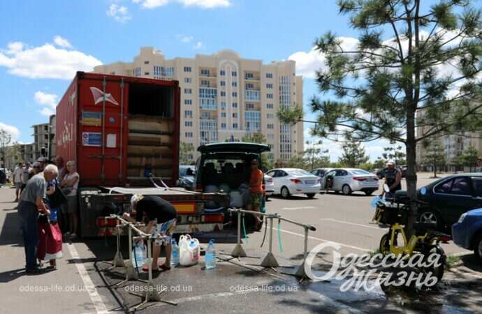 Николаев, подвоз воды12