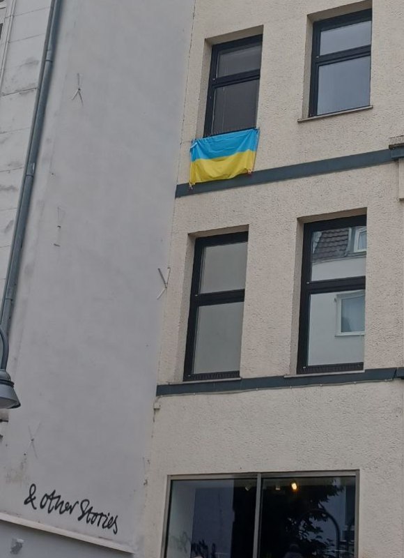 Підтримка України у Німеччині, прапор