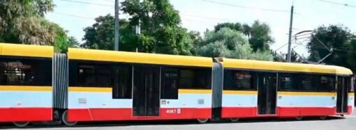 В Одессе запустили трамвай «Север – Юг»: перечень остановок (видео)