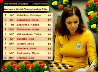Одесситка выиграла чемпионат мира по шашкам