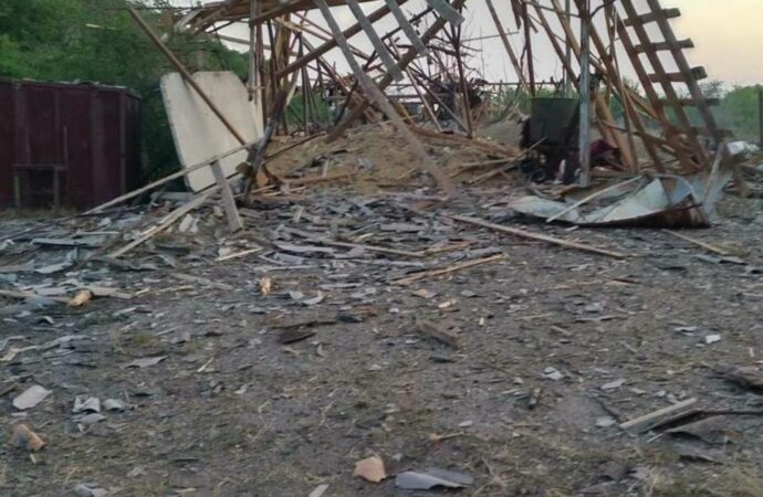 последствия попадания ракеты