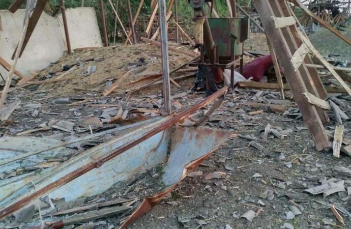 последствия попадания ракеты