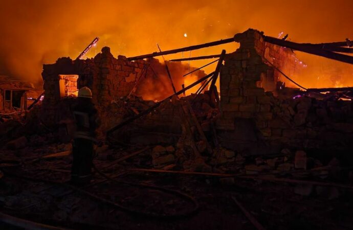 ракетный удар по селу 18 июля