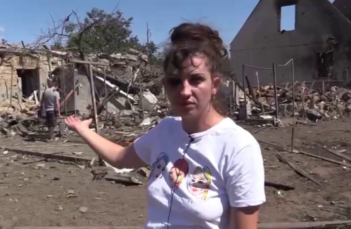 Жительница Одесской области рассказала, как она и дети пережили ракетный удар