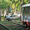 Як в Одесі легковик трамваї зупинив