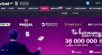Обзор лицензионного онлайн казино Vbet в Украине на Casino Zeus