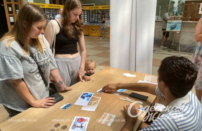 Гашение новых марок в Одессе15