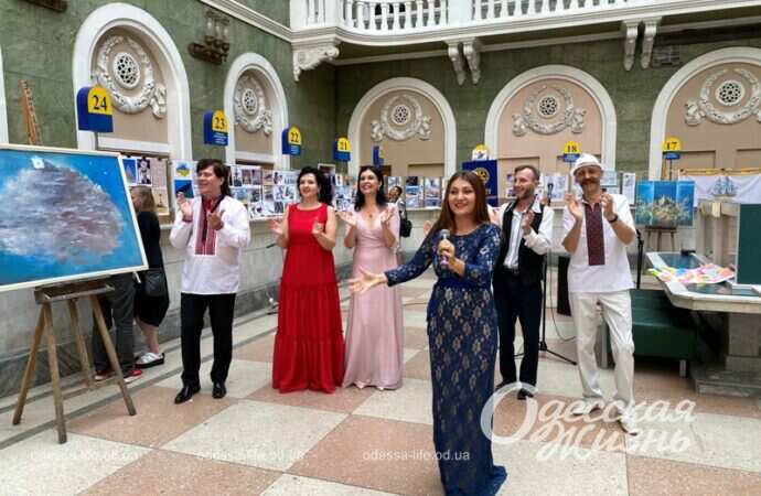 Гашение новых марок в Одессе18