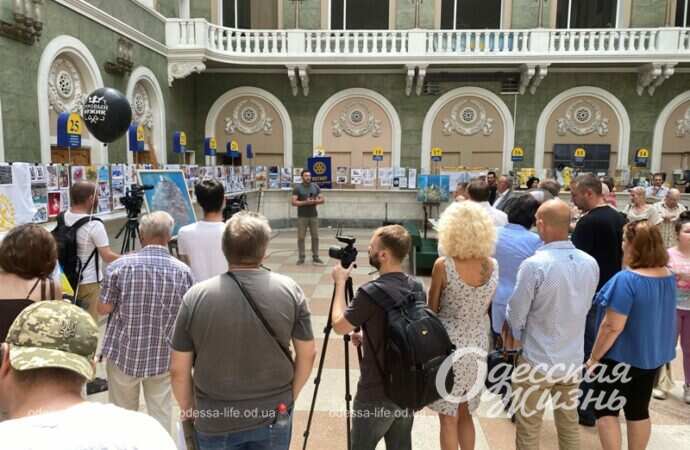 Гашение новых марок в Одессе4