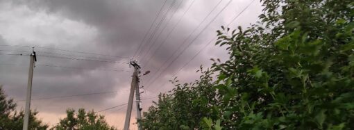 Наслідки нічної стихії: на Одещині залишаються без світла 5 населених пунктів