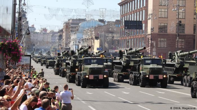 парад в Киеве в 2021 году