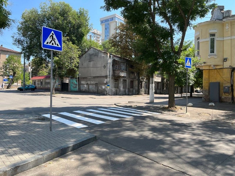 пешеходный переход в Одессе4