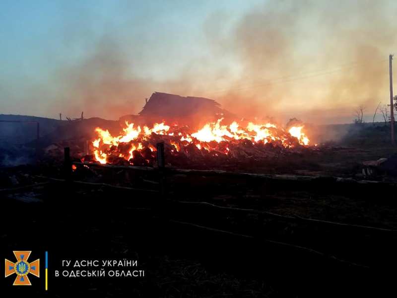 Пожар в селе Пшеничном5