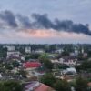 В Крыму серия мощных взрывов: горят склад боеприпасов и электроподстанция