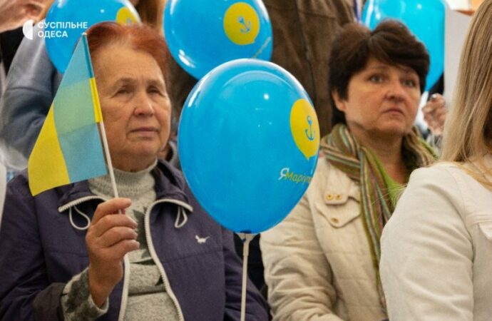 Мариупольцы в Одессе, акция4