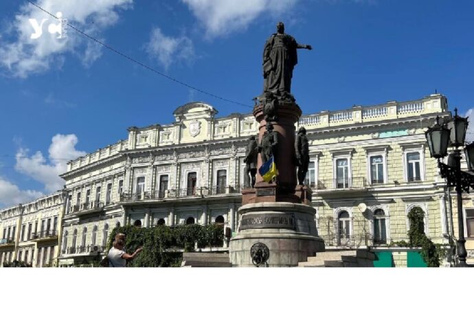 В Одесском горсовете прошло голосование за демонтаж памятника Екатерине ІІ