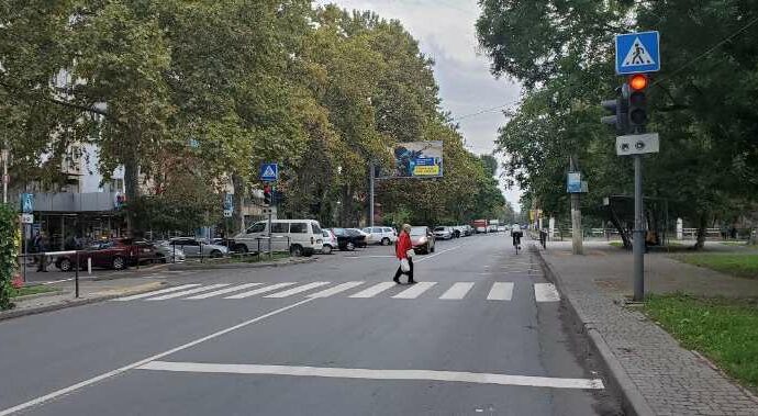 Новая разметка на Варненской2