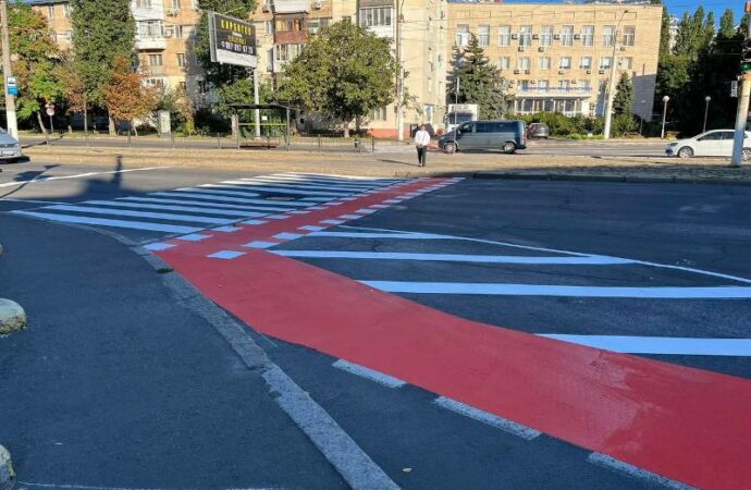 Новая разметка в Одессе4