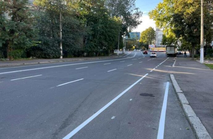 Новая разметка в Одессе5