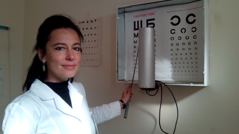 врач-офтальмолог Елена Парамончик