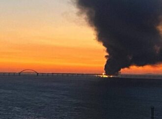 Крымский мост горит: что известно? (фото, видео) (ОБНОВЛЕНО)
