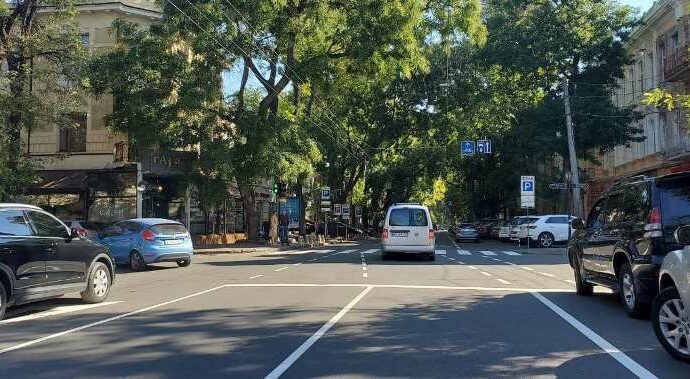 Новая разметка в Одессе7