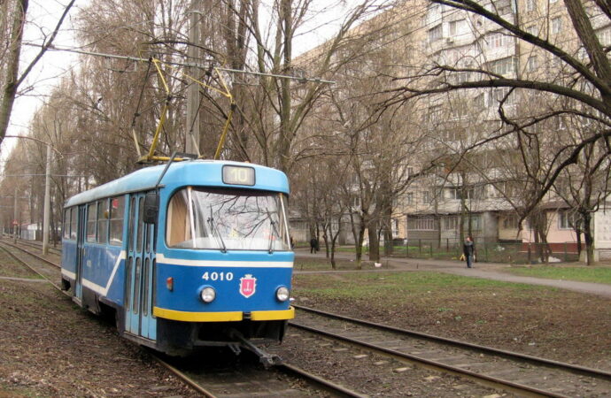 В Одессе сократили маршрут 10-го трамвая